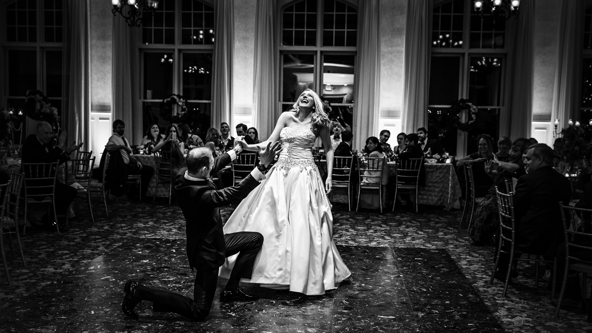 Weddings First Dance Photo at the Cranwell