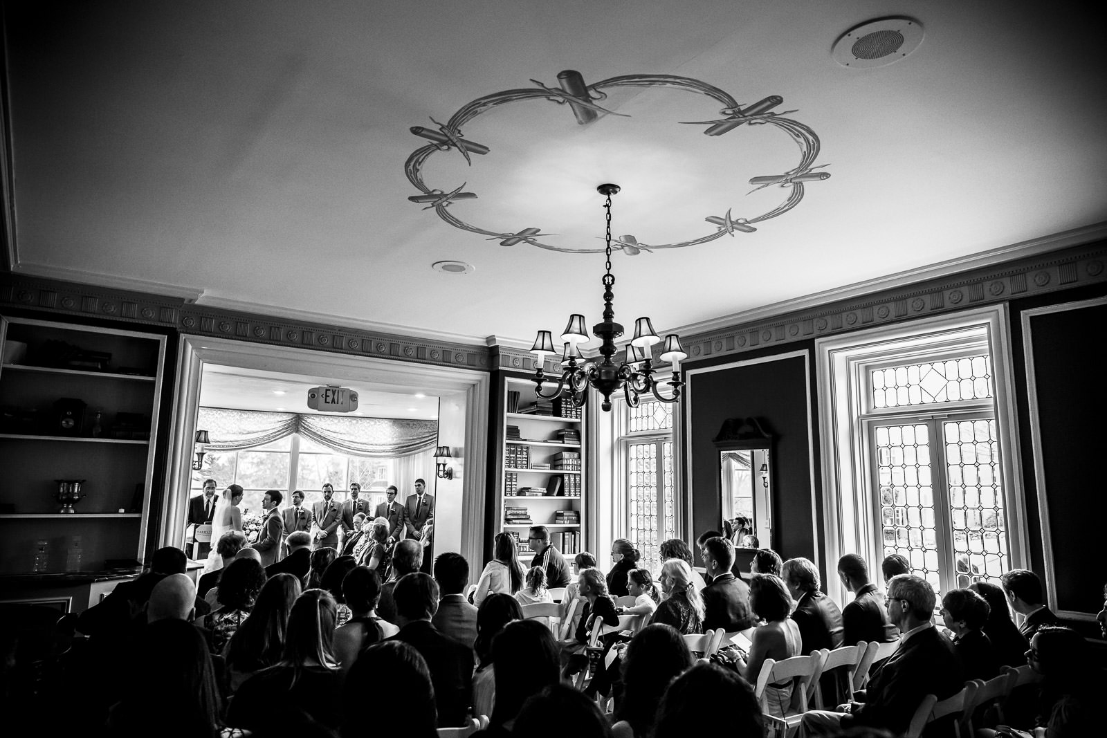 Wedding Ceremony at the Tarrytown House Estate
